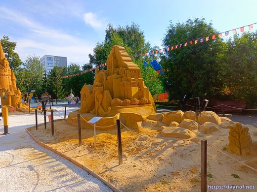 Конкурс песчанных фигур, Челябинск