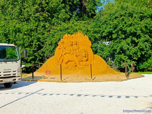 Конкурс песчанных фигур, Челябинск