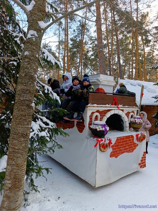 На печке не холодно!